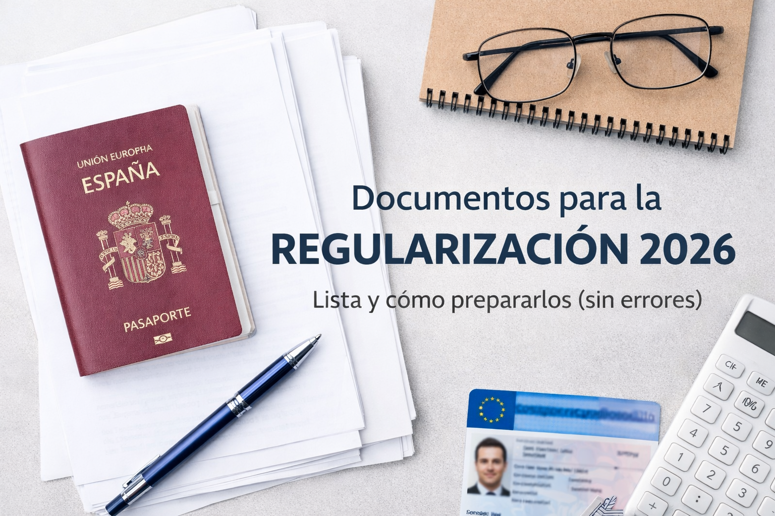 Documentos para la regularización 2026 en España: lista y cómo prepararlos (extranjería, residencia y permiso de trabajo)