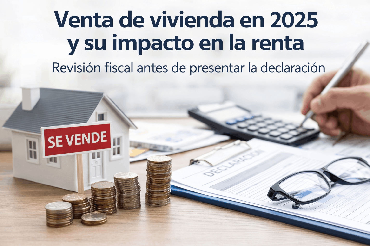 Venta de vivienda en 2025 y su impacto en la renta: revisión fiscal antes de presentar la declaración